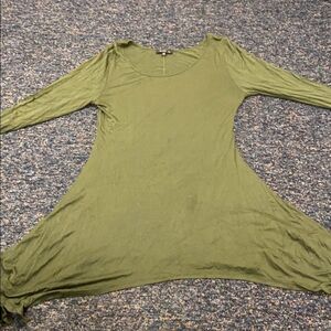Love J Olive Green Top sz. 2X